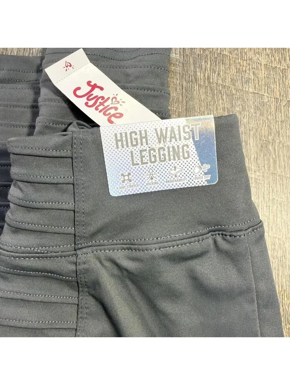 Justice Kid's Grey Legging